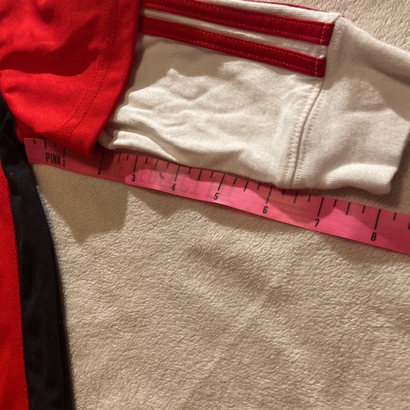 BUNDLE DISCOUNTS! 12 mo Adidas 33 sports jersey with cotton sleeves - Picture 10 of 11